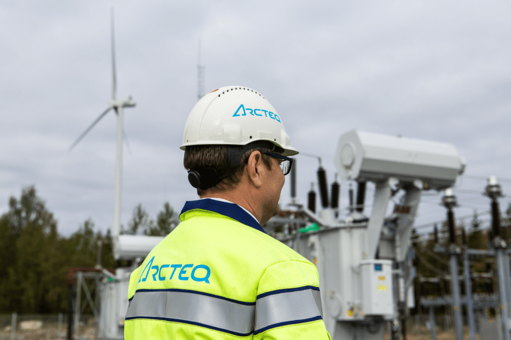 Wind power substations protected by Arcteq